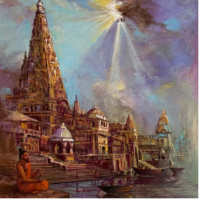 A full collection of landscape paintings and cityscape views