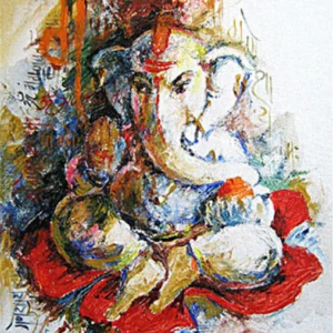 ganesha-canvas-painting