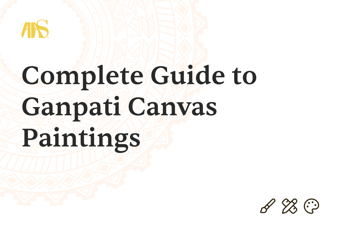 India Artwork Redefined: The Complete Guide to Ganpati Canvas Painting and Ganesh Painting on Canvas
